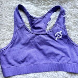 Purple Peloton Sports Bra